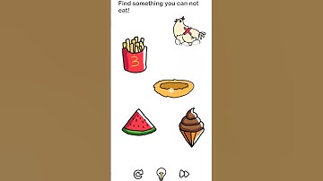 🧠🎮Brain Out Challenge Gaming | Find Something you can not eat | LEVEL 9 #brainout #solution #games