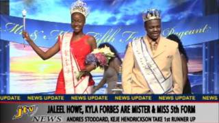 Jaleel Howe, Kyla Forbes Are Mister & Miss 5Th Form