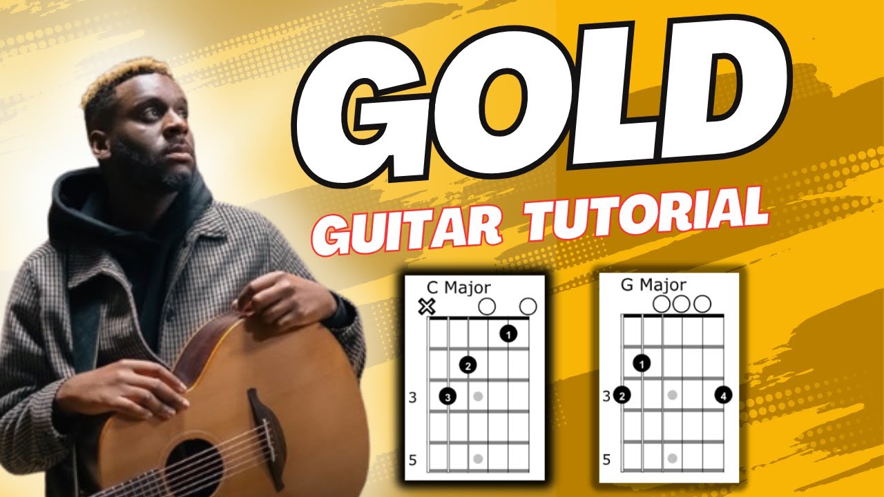 Gold Myles Smith Guitar Tutorial Chords + Strumming