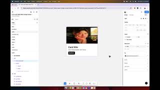 Card component - Forms & Tables design system