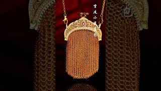 Handmade 24K Gold Necklace Crafting | Ancient Luxury Goldsmithing ✨