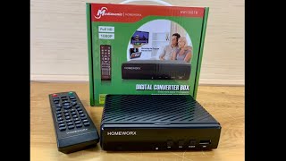 Mediasonic Homeworx HW130STB - OTA Digital Converter Box PVR - Review and Tutorial screenshot 5