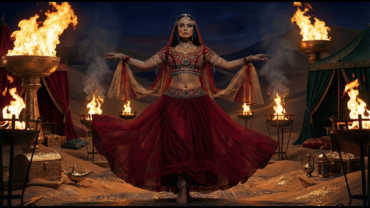 رقص شرقي مع دربوكة نارية 🔥 | Belly Dance Drum Solo 2026