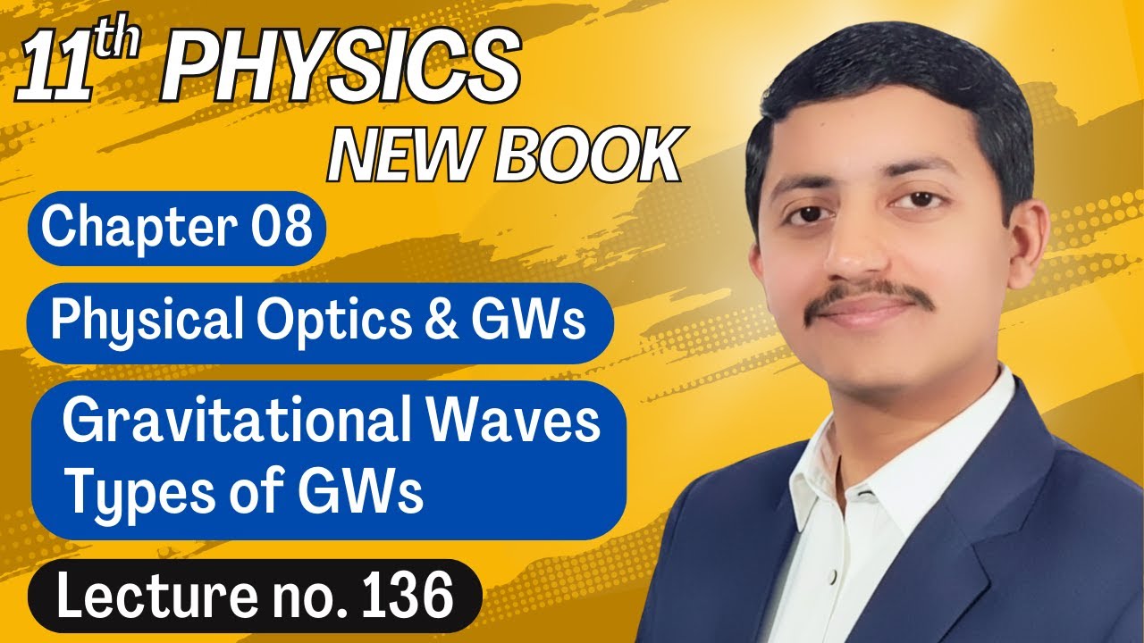 Gravitational Waves Class 11 Physics New Book | Chapter 8