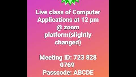 #free #live #class : X, CBSE Code-165 @ zoom Meetg ID 723 828 0769 Passcode: ABCDE at 12 pm tomorrow