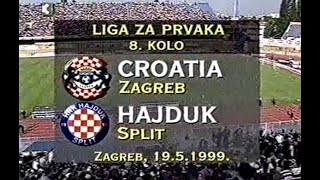 1. HNL 1998/99 ~ Croatia - Hajduk