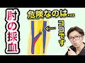 【採血のコツ】肘の採血、押さえておくべき神経と動脈の走行