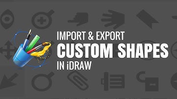 Import and Export Custom Shapes in iDraw