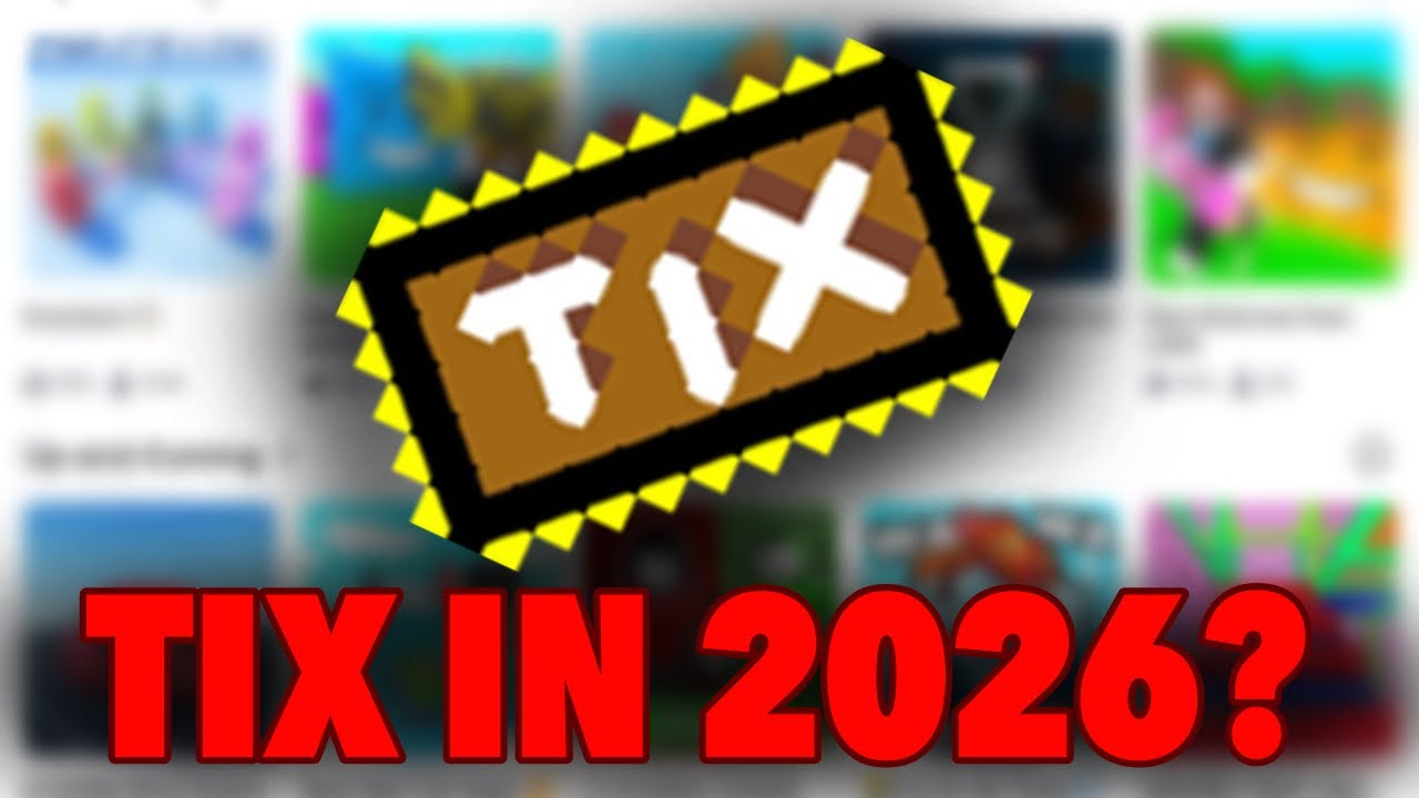 What Would Roblox Be Like In 2026 If Tix Were Never Removed YouTube 