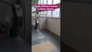 Highly Efficient Sensor in Metro&#39;s Escalators