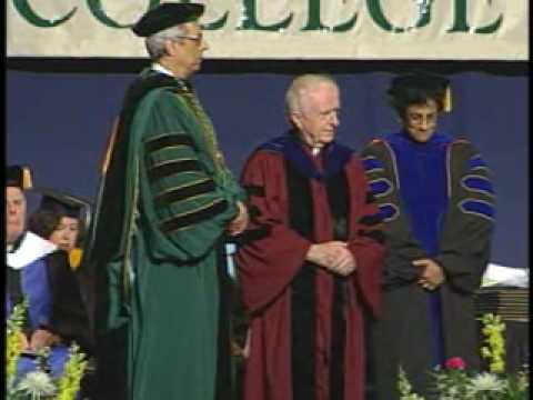 2009 Le Moyne College Honorary degree recipient Ch...