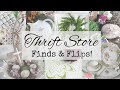 Upcycled Home Decor Ideas for SPRING! Thrift Store Finds!