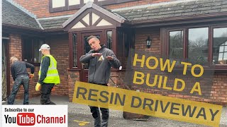 How To Build A Resin Driveway  Step By Step  Resin Install