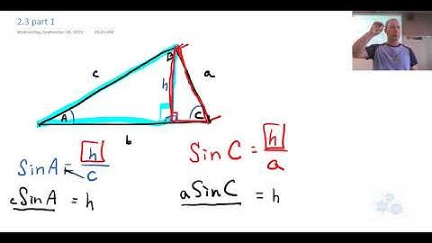 PC 20 2.3 Sine Law (#1of2)