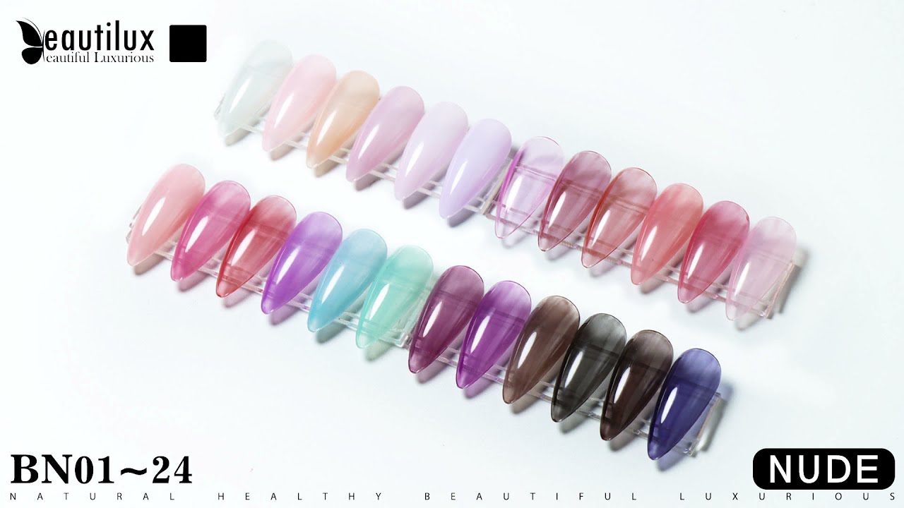 Beautilux Nude Gel Polish Colors BN01~24