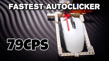 Fastest LEGO autoclicker in the WORLD! *79CPS*