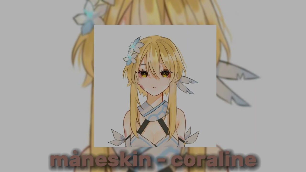 måneskin - coraline speed up 🥀🖤