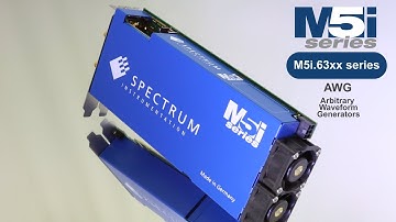M5i.63xx Arbitrary Waveform Generators --- Spectrum Instrumentation