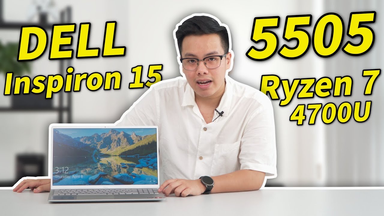 (Review) Dell Inspiron 15 5505 (2021) | AMD Ryzen 7 - 4700U | Ultrabook Mạnh Mẽ \u0026 Đa Năng #LaptopAZ