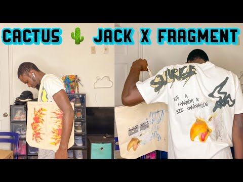 Travis Scott Cactus Jack Fragment Flames Tote Review & Sunrise