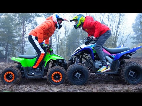 Видео: КИТАЙСКИЙ квадрик VS квадрик ЯПОНСКИЙ. Спор на БАБКИ$$$!!! CHINESE ATV VS Japanese ATV.