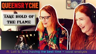 Vocal Coaches React to Queensrÿche - Take Hold Of The Flame (ft analysis and love) @jvoxfox