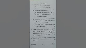 Core 12 mathematics honours BSc Sem 5 BBMKU #bscmaths