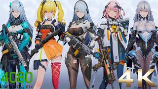 Snowbreak: Containment Zone - All Characters Animated | 4K 60fps (ULTRA HD)