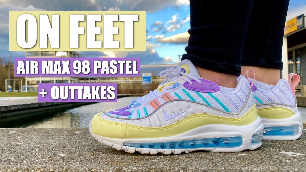 حبوب المغنيسيوم للجنس Nike Air Max 98 Pastel On Feet + Outtakes حبوب المغنيسيوم للجنس