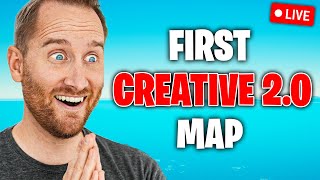 Building My FIRST Creative 2.0 Map LIVE!