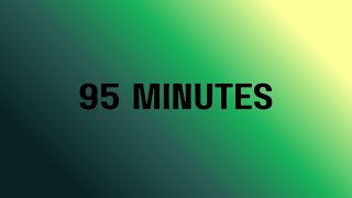 95 minute gradient green countup timer | Cronรดmetro de 95 minutos verde gradiente