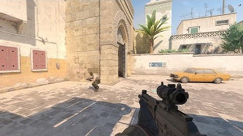 CS2: SG 553 4K on Dust 2