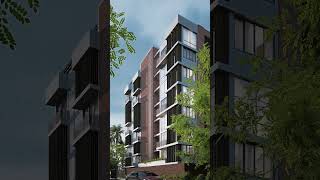 Modern Building Exterior | Architectural Visualization | Curvex Visuals #3dvisualization