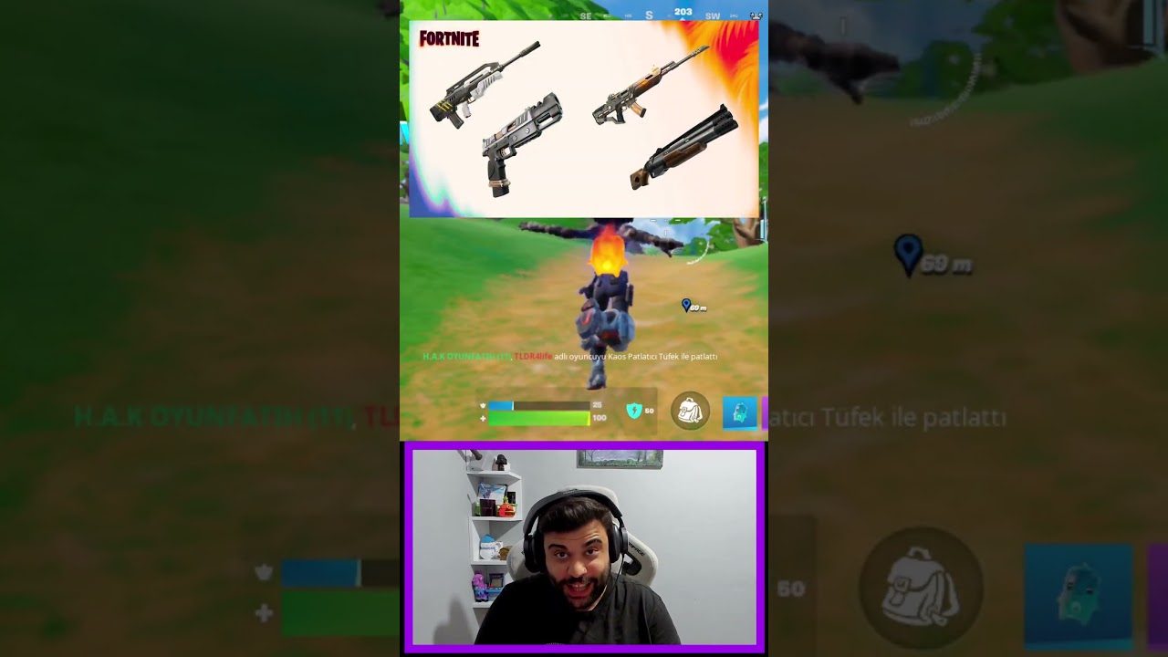 FORTNITE : CHAPTER 7 SEASON 3 RUNNERS YENİLİKLERİ İLE GELDİ ! #shorts #epicpartner #ad