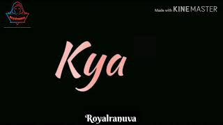 Leja Kahi Dur Khuda RCR Rapper || Mtv Hustle || RCR || Whatsapp status || Lyrical