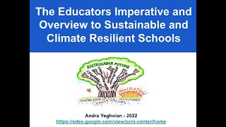 Intro to Sustainable and Climate Resilient Schools