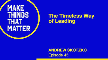 The Timeless Way of Leading