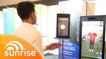 The magic mirror making shopping easier | Sunrise