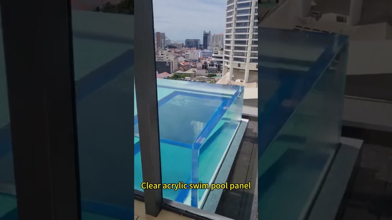 Acrylic Swimming Poo #acrylicfactory #swimmingpool  #grandviewpool