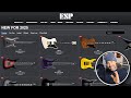 🎸ESP Guitars 2025 model REVIEW! Mp3 Song