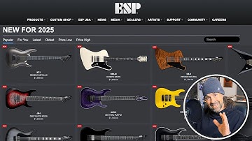 🎸ESP Guitars 2025 model REVIEW!