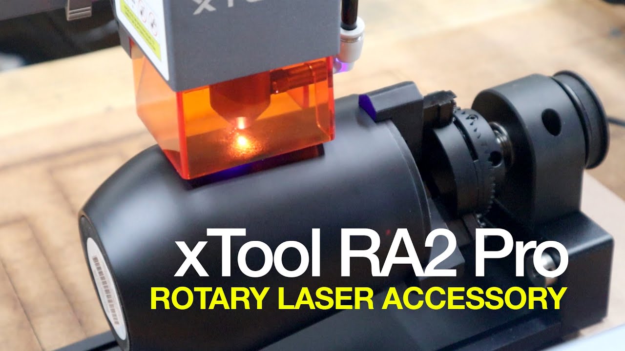 xTool D1 Pro with RA2 Pro Rotary Accessory REVIEW