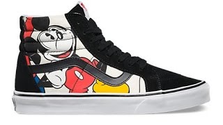 vans sk8 hi mickey