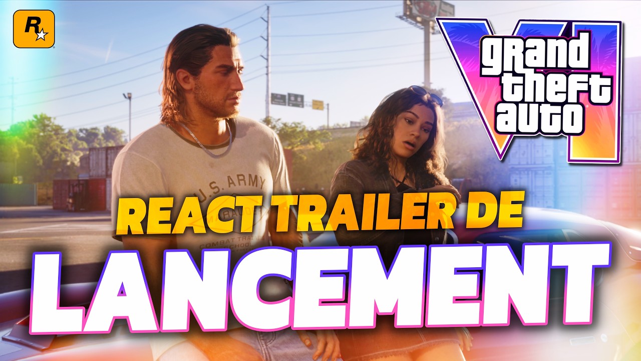 GTA 6 : Réaction au TRAILER de LANCEMENT (c'est banger)
