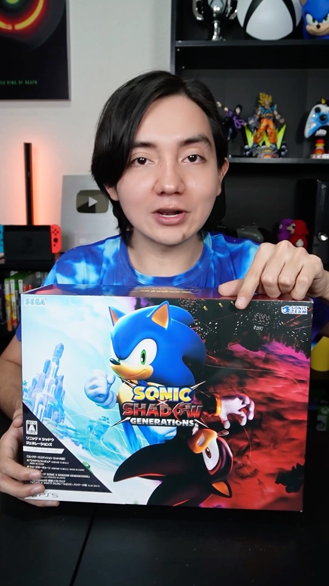 Así es la Edición Japonesa del Sonic X Shadow Generations ??? #shorts