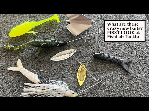 What are these crazy new baits? FIRST LOOK at FishLab Tackle