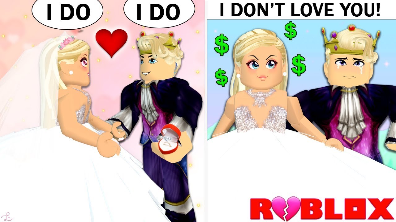 Gold Digger Tricks Rich Prince Into Marrying Her A Roblox Story Youtube - gold digger tricks rich prince into marrying her a roblox story