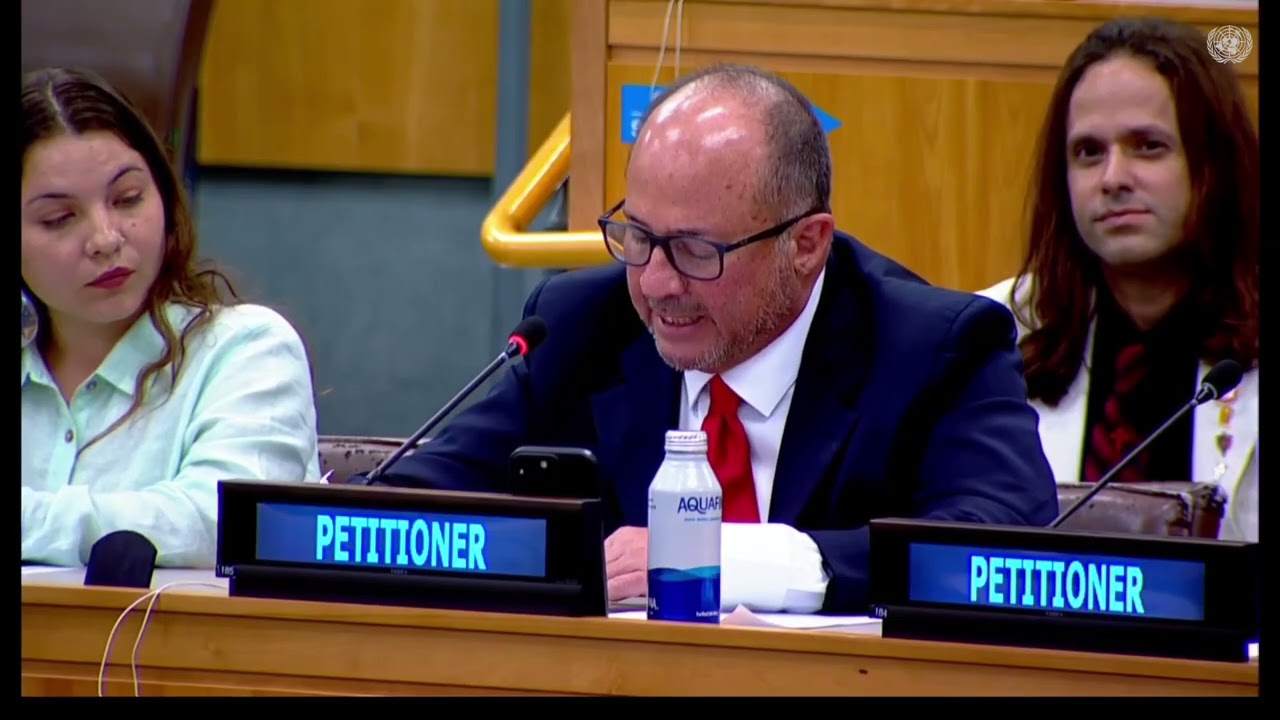 Discurso (inglés)| John Downing ante el Comité de Descolonización de la ONU 06/2025