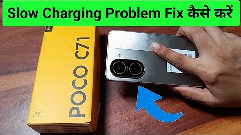 Poco C71 slow charging problem | Poco C71 Me Fast Charging Kaise Kare?