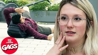 College Boy Tries To Pick Up Girls... | Just For Laughs Gags